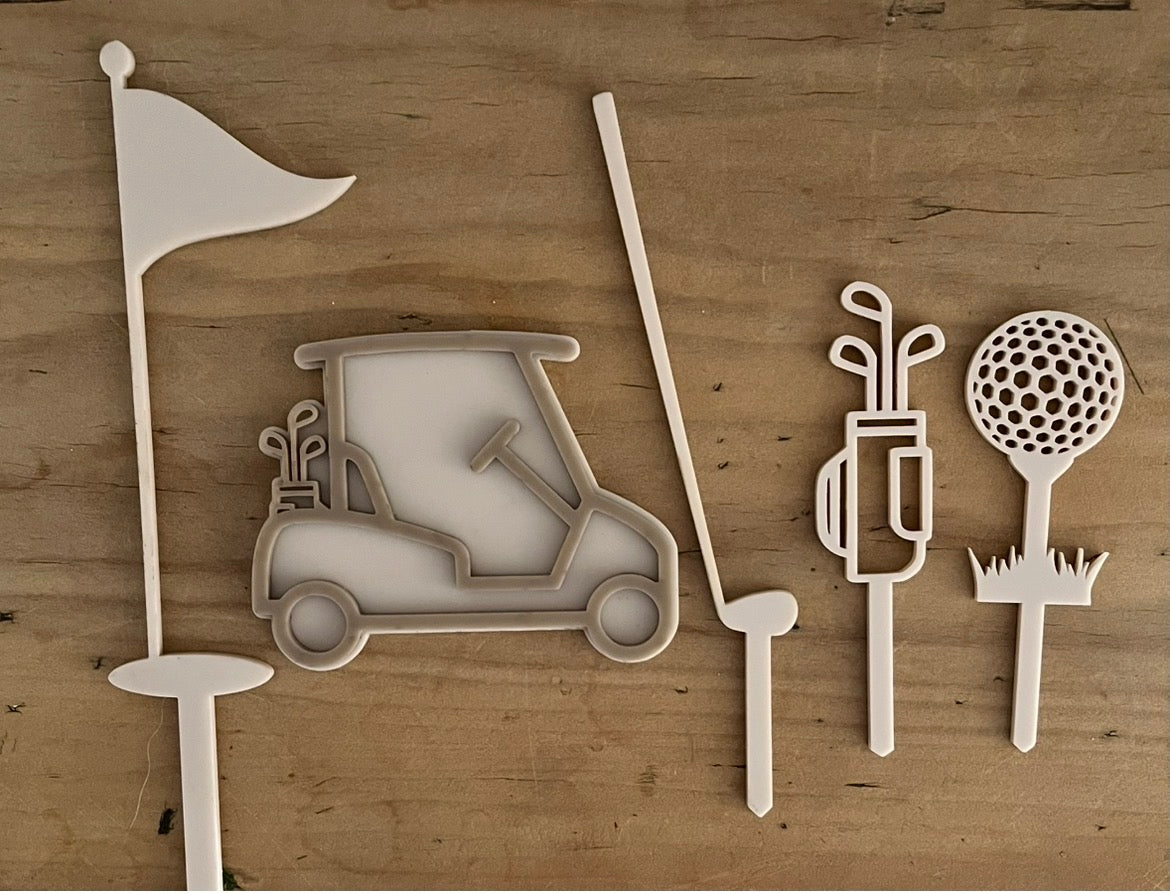Acrylic Golf Topper Kit