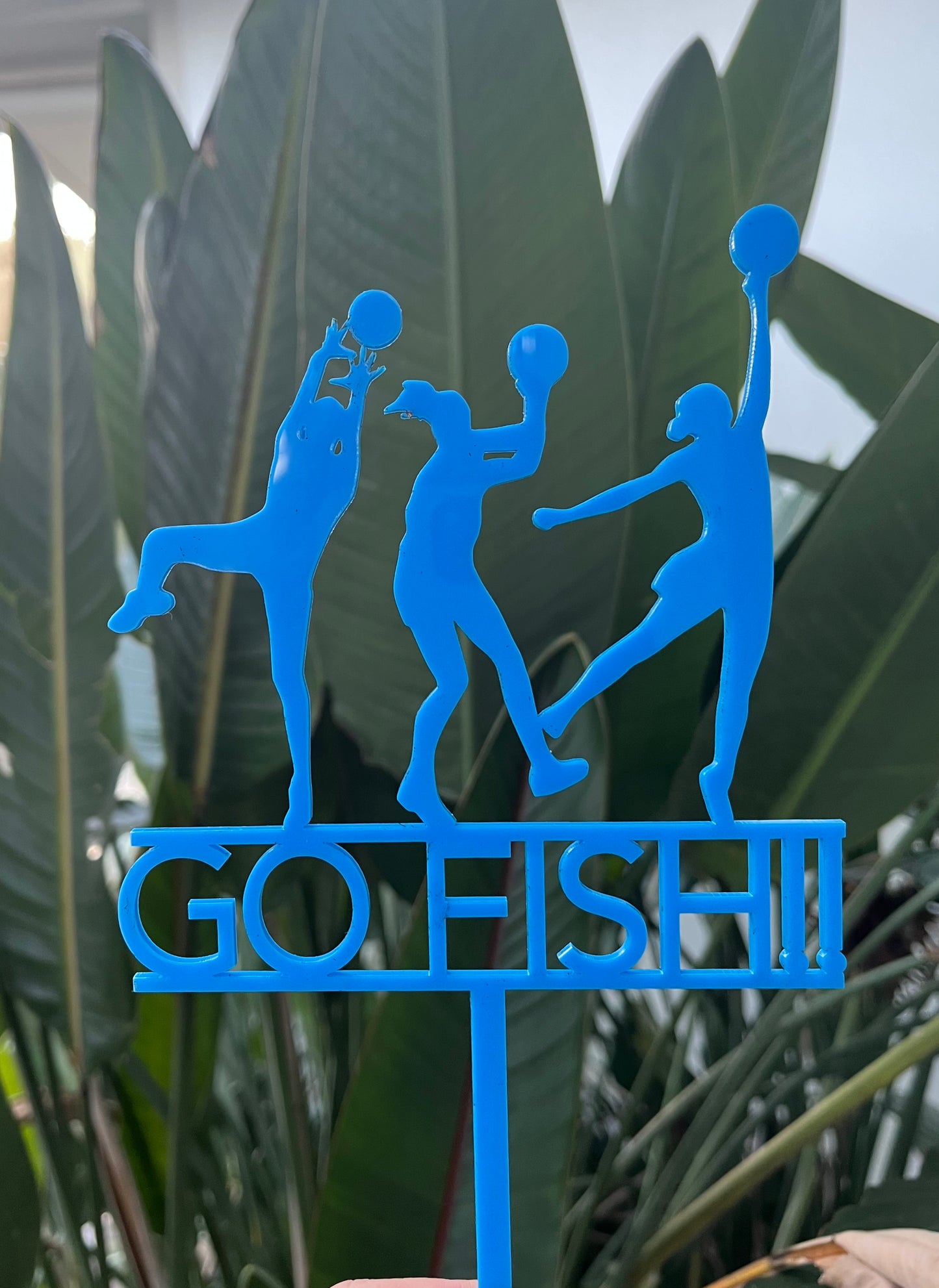 Custom Netball Cake Topper