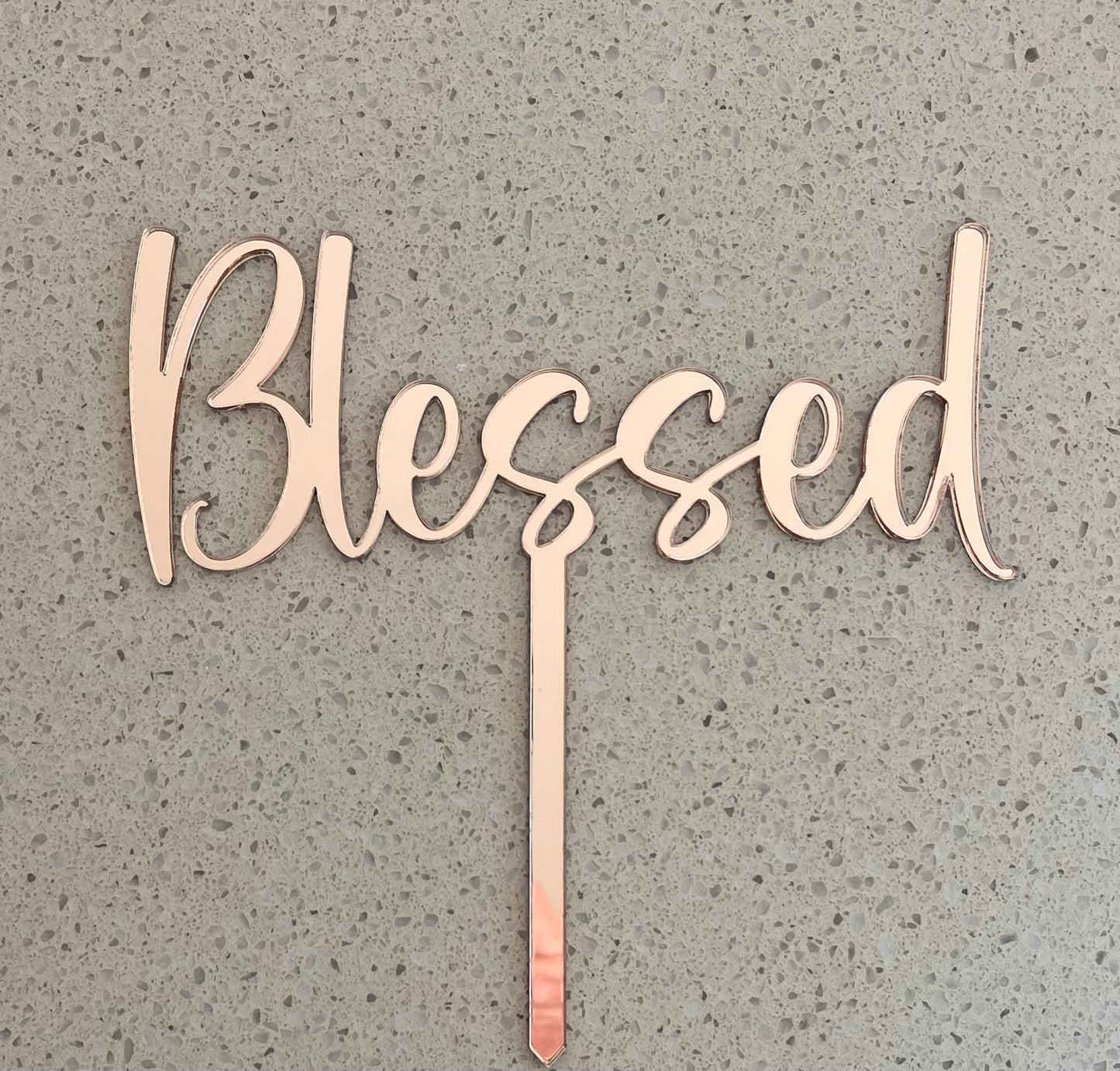 Blessed Confirmation/Christening Acrylic Cake Topper