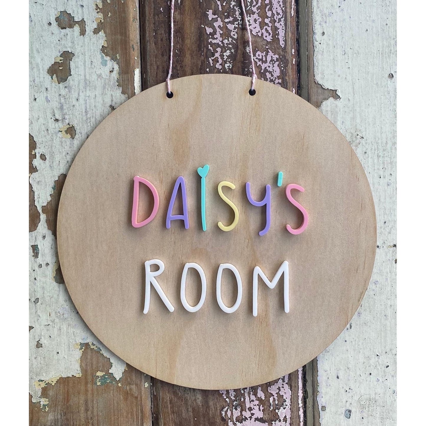 Personalised Wooden Kids Room/Door Sign/Room Signs