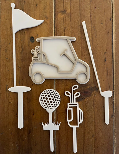 Acrylic Golf Topper Kit