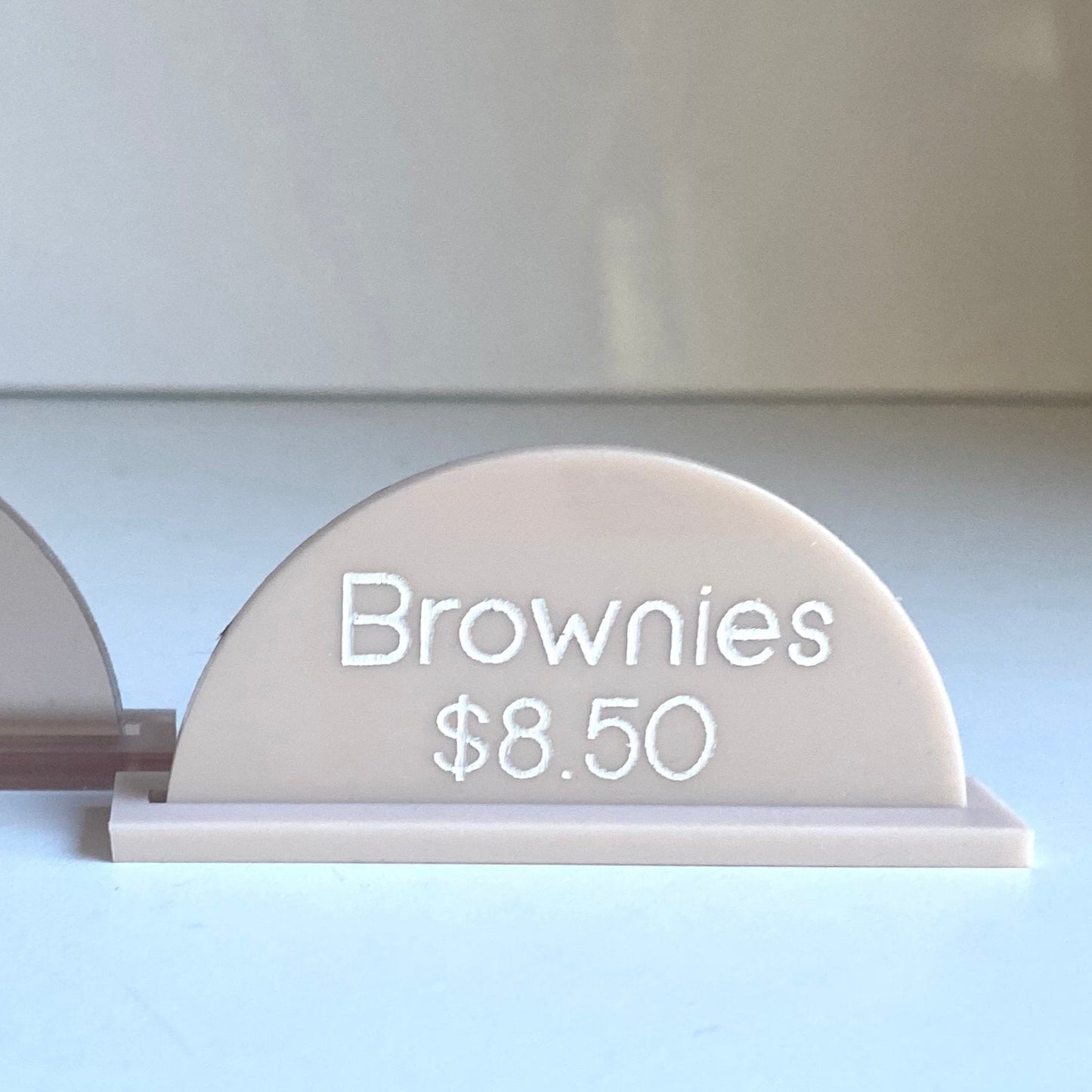  Custom Acrylic Arch Labels | Display | Wording | Prices | Cafe Signs | Market  image 0