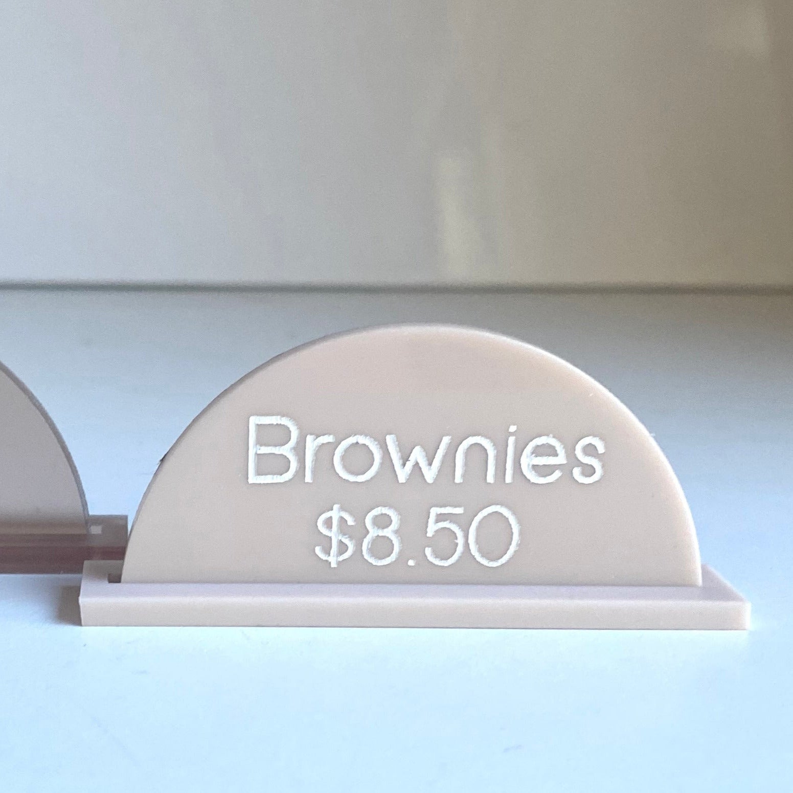  Custom Acrylic Arch Labels | Display | Wording | Prices | Cafe Signs | Market  image 0