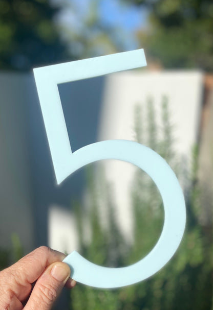 Large Acrylic House Numbers