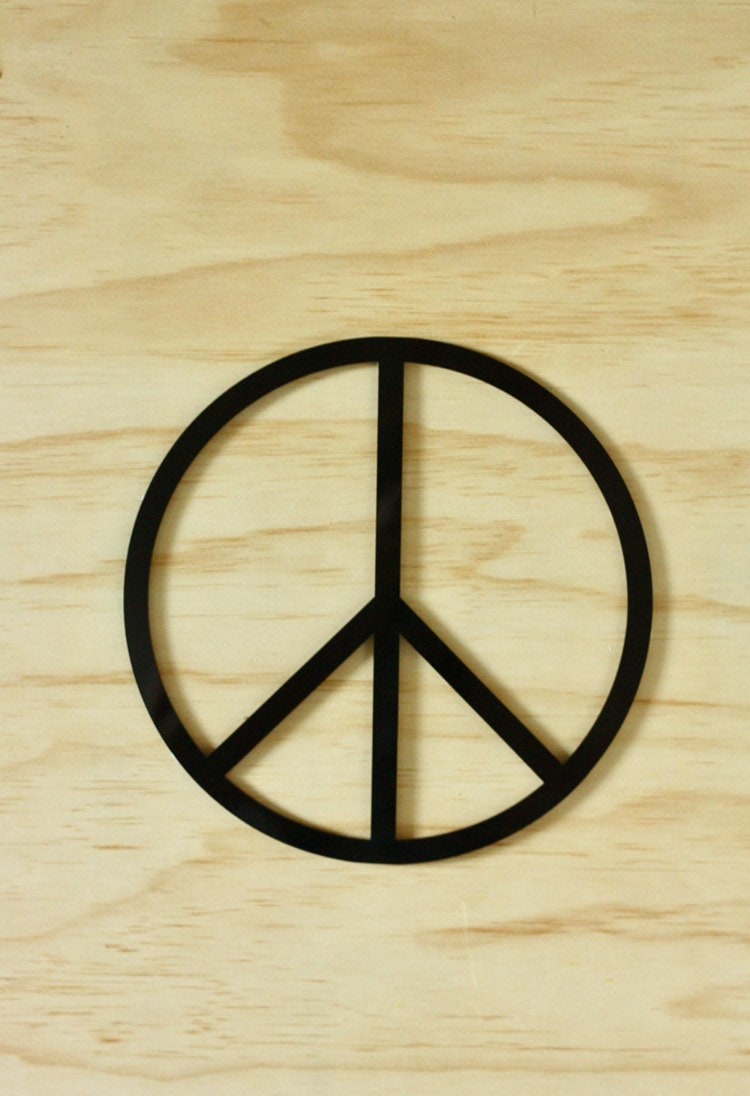Wall Decor Peace Sign-Acrylic
