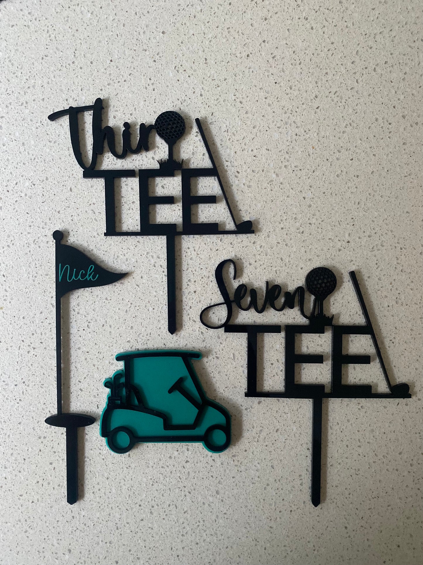 Acrylic Golf Topper Kit