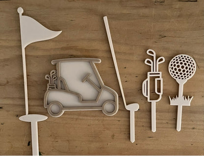 Acrylic Golf Topper Kit