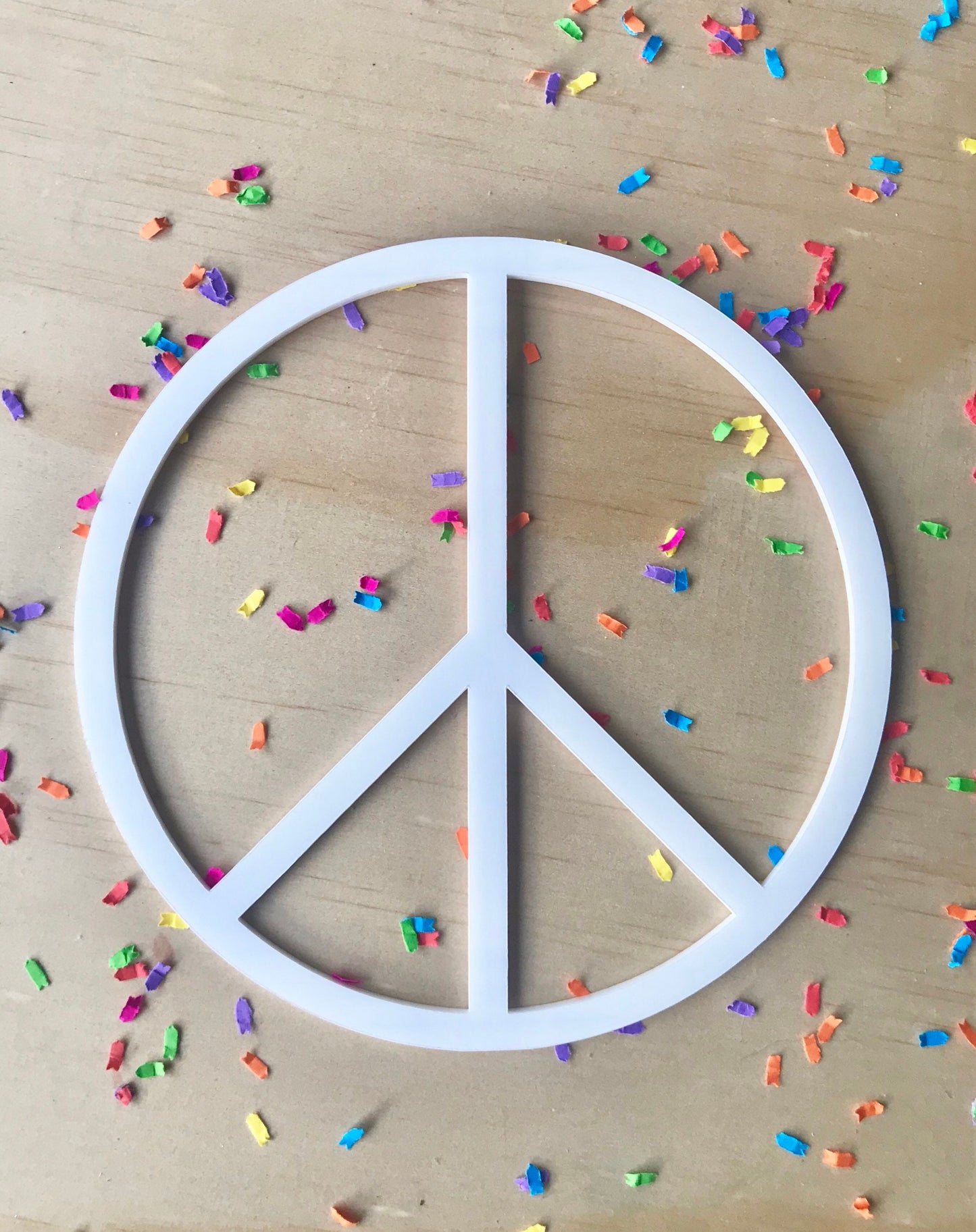 Wall Decor Peace Sign-Acrylic