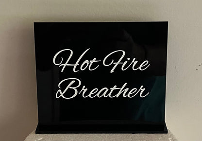 Acrylic Wording Display Signs - Large