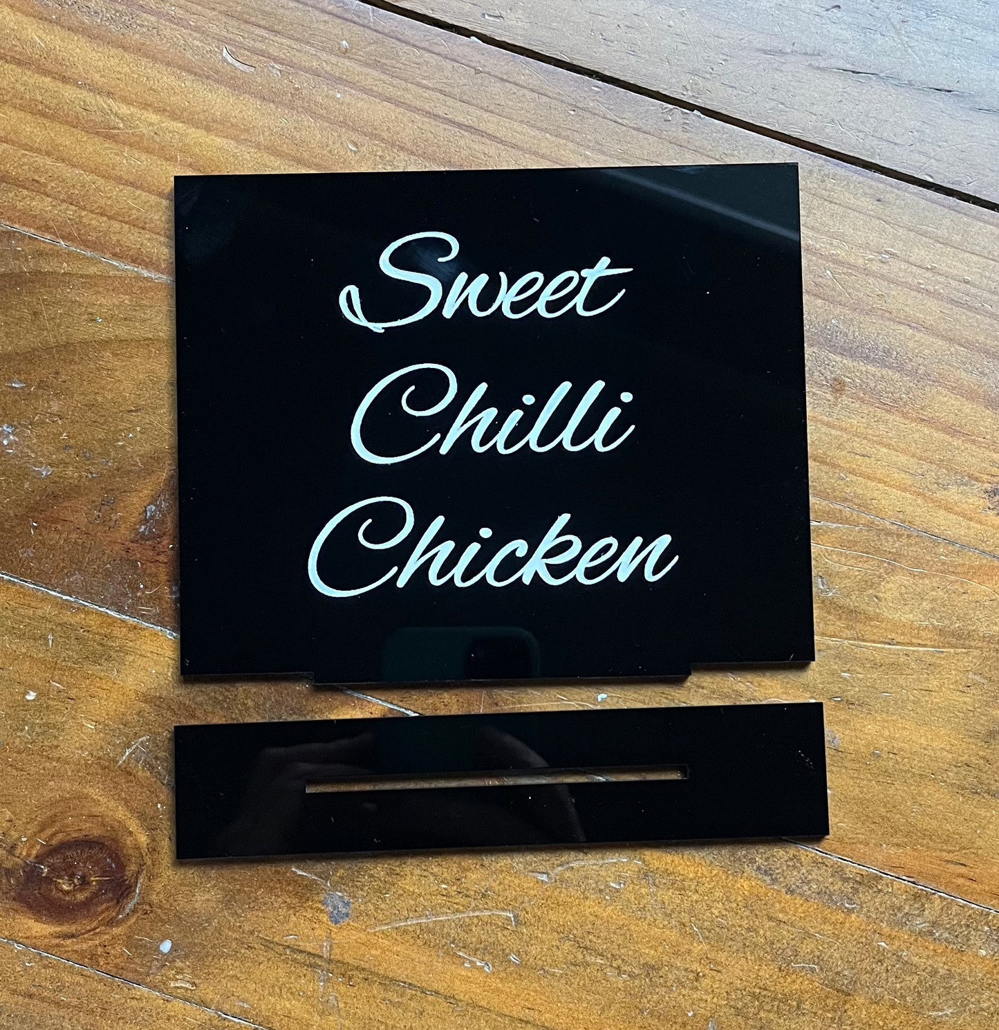 Acrylic Wording Display Signs - Large