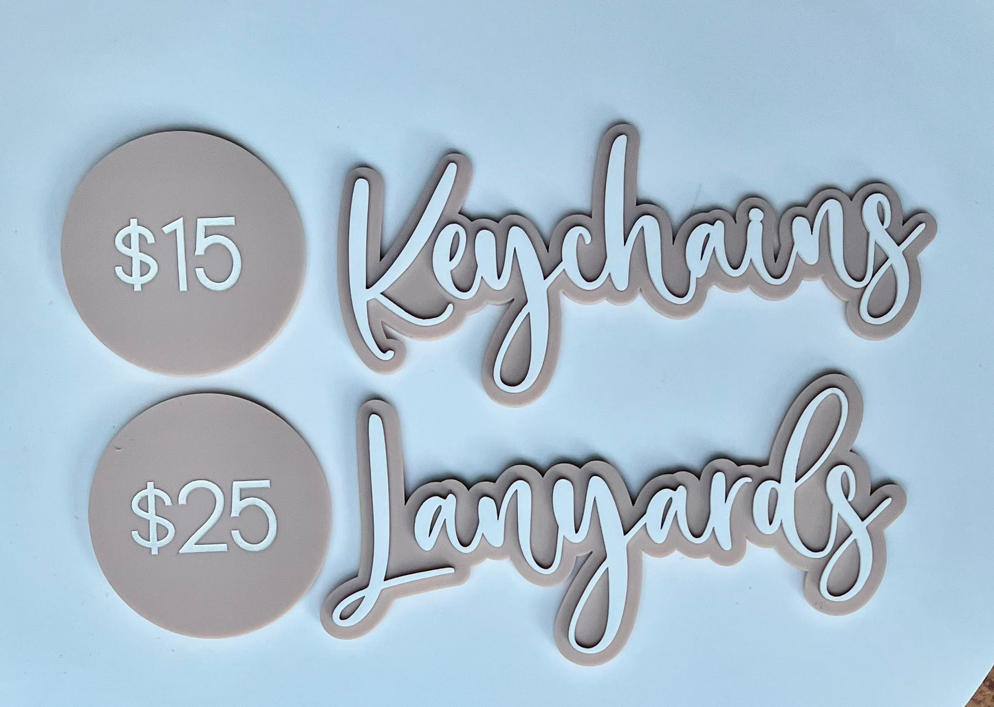 Custom Display Wording | Market Stall Signage | Product Signage