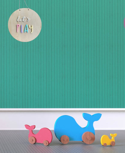 'Lets Play' or 'Lets Read' Wooden & Acrylic Playroom/Bedroom Sign image 1