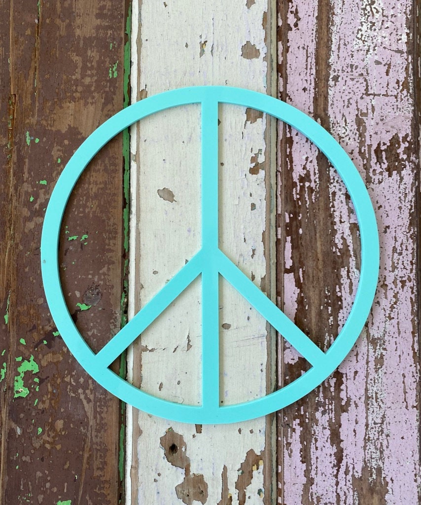 Wall Decor Peace Sign-Acrylic