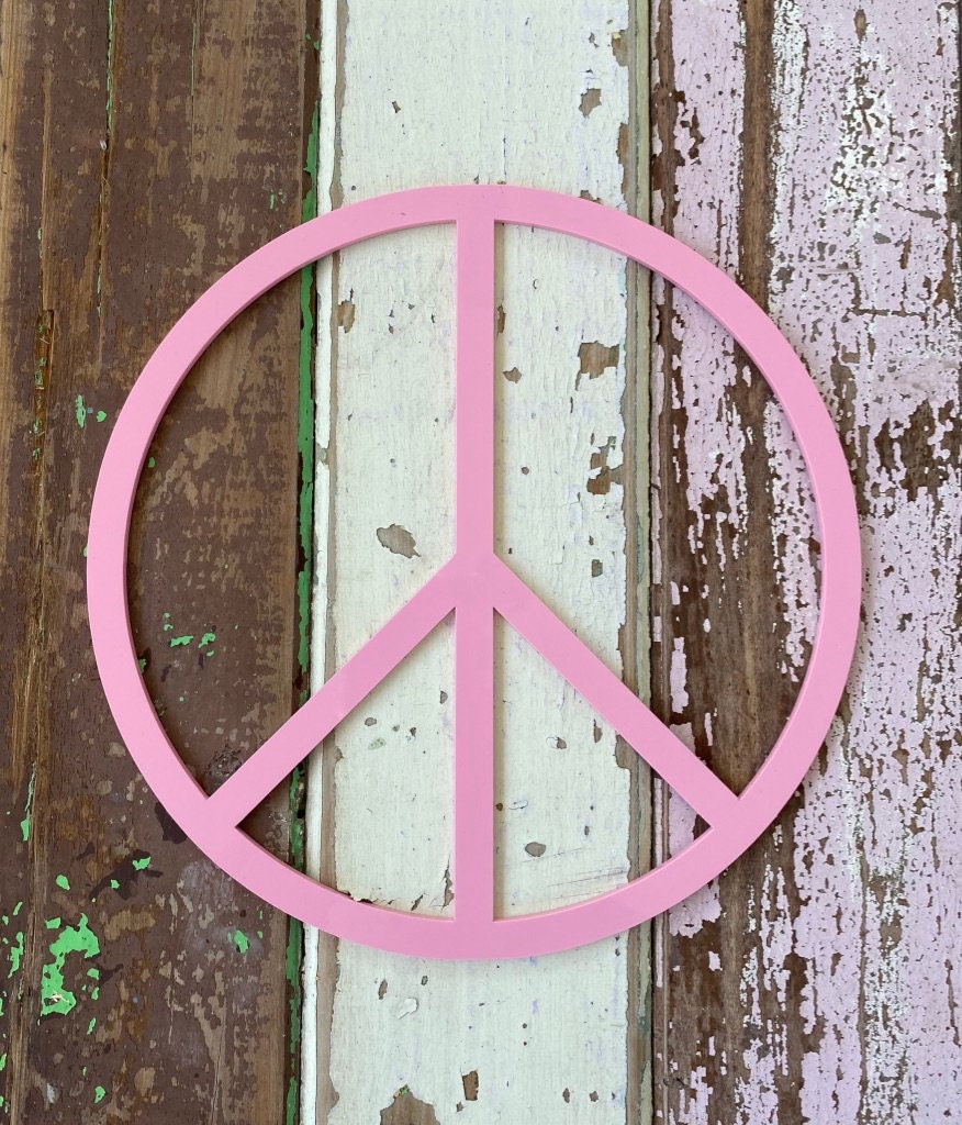 Wall Decor Peace Sign-Acrylic