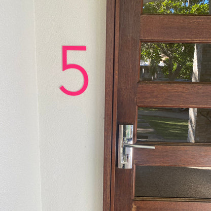Large Acrylic House Numbers