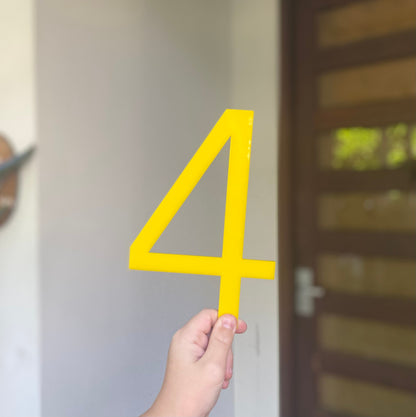 Large Acrylic House Numbers