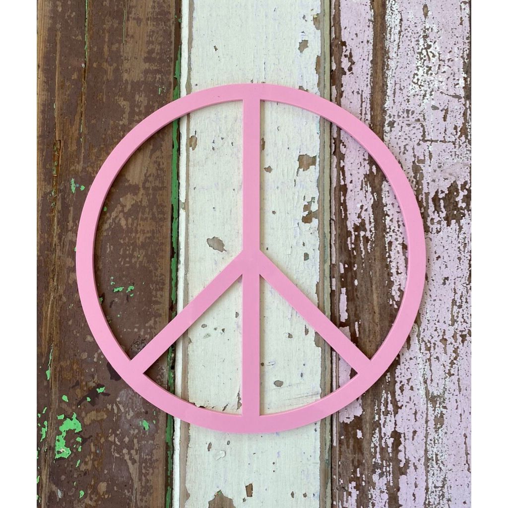 Wall Decor Peace Sign-Acrylic