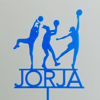 Personalised Netball Cake Topper