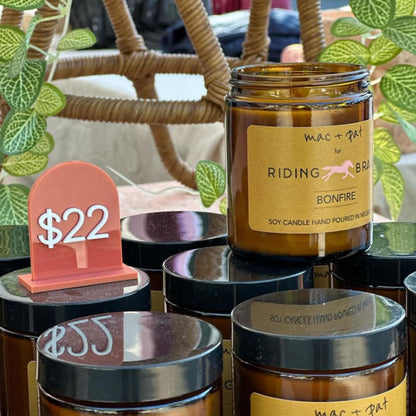 Acrylic Arch Price Tags with Stand