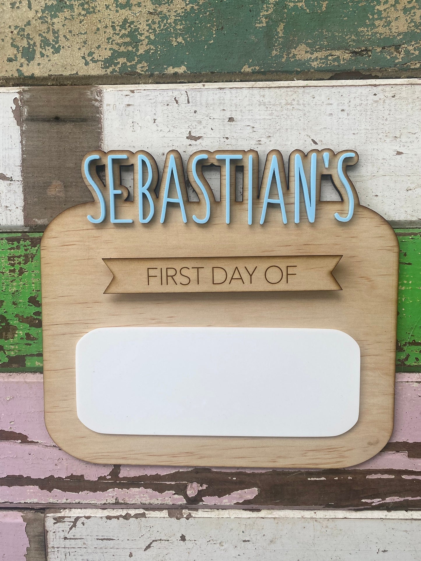First / Last Day of School Board / Photo Prop
