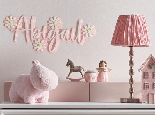 Daisy Name Room /Door /Wall Decor/Wall Signs/Nursery Signs/Kids Room